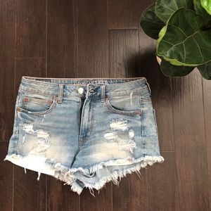 American Eagle festival shorts